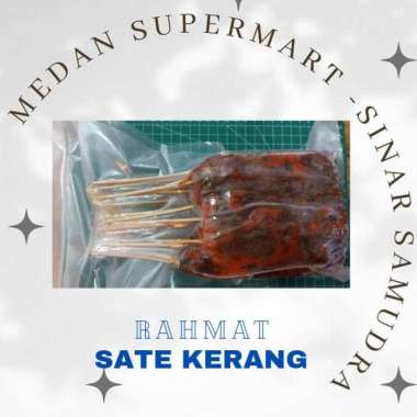 Rahmat Sate kerang rahmat khas Medan Asli Frozen Halal 20 tusuk 20 Tusuk Vacuum