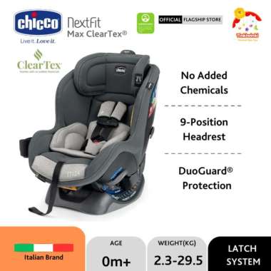 Chicco NextFit Max ClearTex Convertible Car Seat / Car Seat Bayi / Car Seat Anak