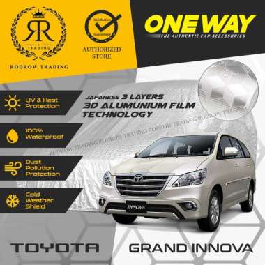 Cover Sarung Mobil GRAND INNOVA INOVA Anti Air Waterproof 3 LAPIS
