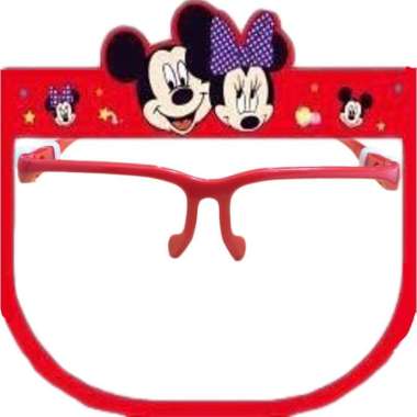Raja Import 748 Faceshield Kacamata Anak Karakter / Face Shield Fashion / Pelindung Wajah Anti Embun Minnie Mouse