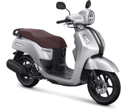 Yamaha Fazzio Lux Hybrd Connected - [OTR Bandung] Prestige Silver Bandung