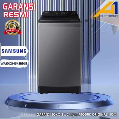 Mesin Cuci SAMSUNG WA10CG4545BDSE / WA10 Top Loading 1 Tabung 10 Kg