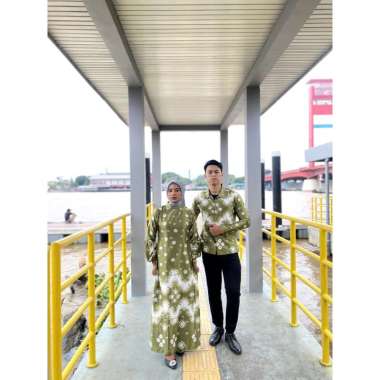 Songket PaSH - Baju Couple Jumputan Kekinian Khas Palembang Motif Tabur Berbagai Macam Warna Baju Co