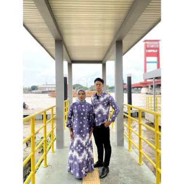 Songket PaSH - Baju Couple Jumputan Kekinian Khas Palembang Motif Tabur Berbagai Macam Warna Baju Co