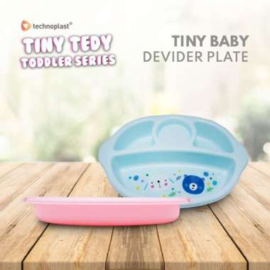 TINY TEDDY PLATE / PIRING MAKAN BABAY SEKAT 3