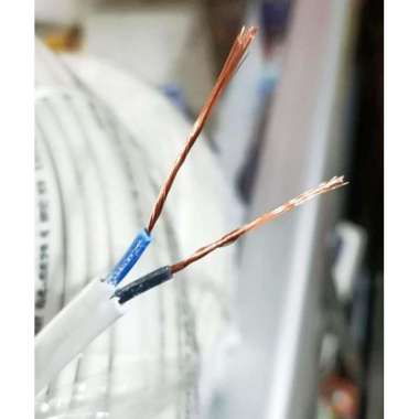 Kabel Listrik 2x0,75mm / Kabel Putih Serabut 2 x 0,75mm