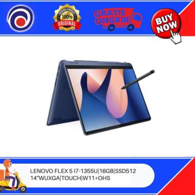 LENOVO FLEX 5 I7-1355U|16GB|SSD512 14"WUXGA|TOUCH|W11+OHS