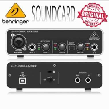 Soundcard Behringer UMC-22 U Phoria Original