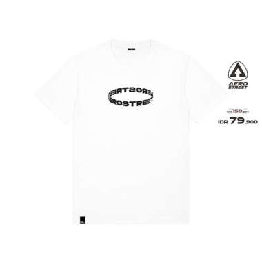 Aerostreet T Shirt Vasco Putih Kaos T-Shirt Tshirt ABAAA S