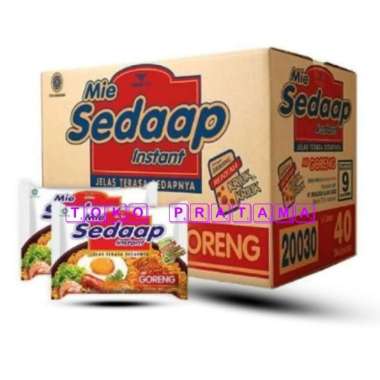 Mie Sedap Goreng | Ayam Bawang | Soto | 1 Dus isi 40 = Goreng