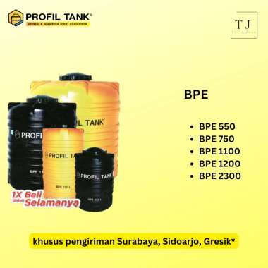 Tandon Air PROFIL TANK BPE 550 750 1100 1200 2300 Anti Lumut Toren Air Tangki Air BPE 1200 black