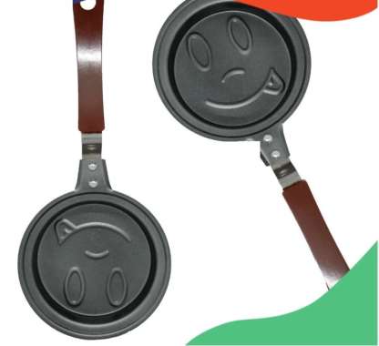 Teflon Karakter Teflon Mini Anti Lengket Wajan Mini Motif Teflon Telur Karakter Bentuk Lucu Frying P