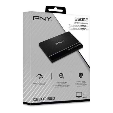 PNY SSD CS900 250GB 500GB 1TB 2TB 2,5" SATA III 250GB