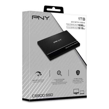 PNY SSD CS900 250GB 500GB 1TB 2TB 2,5" SATA III 1TB