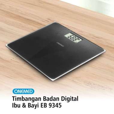 Onemed - Timbangan digital Bayi + Ibu 9345|Timbangan Bayi