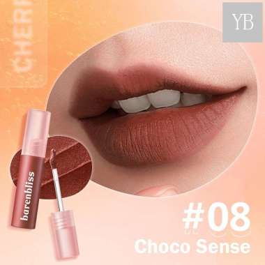 ❣️SEMAR❣️ BNB Barenbliss Cherry Makes Cheerful Lip Velvet - korea Lipcream「24H Moisturizing」 08 Choc