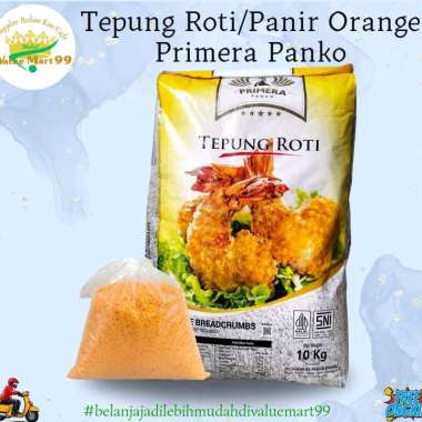 Tepung Roti/Panir Orange Panko Primera Re-Pack 1kg
