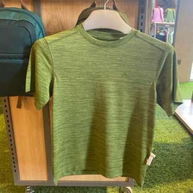 EIGER KAOS ANAK SERIES JR MOORLAND ACTIVE SS TEES - Green, 120 160 Green