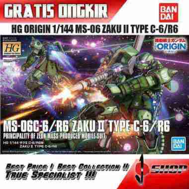 HG THE ORIGIN 1/144 ZAKU II TYPE C-6 / C6 / R6