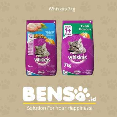 WHISKAS Makanan Kucing Kering 7 kg