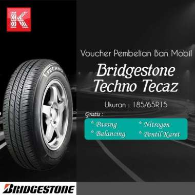 Ban Mobil Avanza Veloz, Ertiga Bridgestone New Techno Tecaz 185/65R15