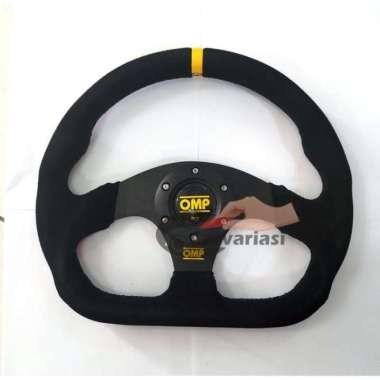 Steer Stir Racing OMP F1 Kulit Sued 5168 Import