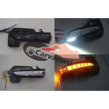 Mirror Led Innova Fortuner Hilux - Fortuner 2016 - Innova 2016 - Hilux Hilux - Smoke