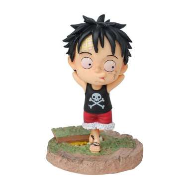 Luffy Emot 14cm Action Figure One Piece Whistle