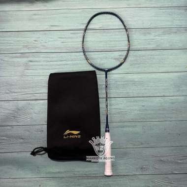 RAKET BADMINTON LINING BLAZE 100 ORIGINAL 78 gram 85 gram 4U 5U BIG SALE 84g(4u)raket + cover Navy