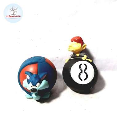 Montana Max Monty Furrball Cat Pool Eight Bilyar Billiard Ball Toys