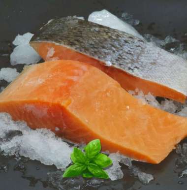 Ikan Salmon Steak Frozen - 2