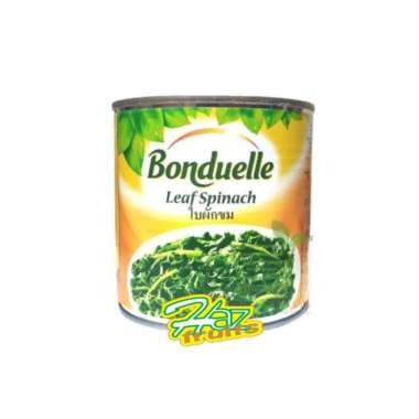 Bonduelle Vegetable Leaf Spinach / Daun Bayam Kaleng - 380 Gram