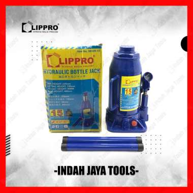 LIPPRO 8610R-15 Dongkrak Botol 15 Ton - Hydraulic Bottle Jack Mobil Truk