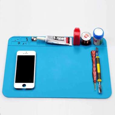 DUETECH Alas Matras Solder Silikon Soldering Mat Heat Resistant DFUT001 Alat Lash Lift Solder Besar 