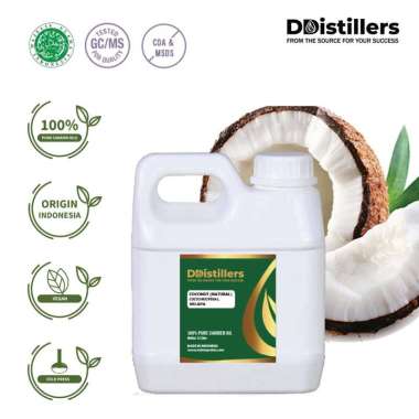 Coconut / Kelapa Natural Carrier Oil Pure 100% Vol 500ML-1L 1 L