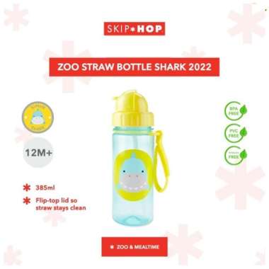 Skip Hop Zoo Straw Bottle PP - Shark
