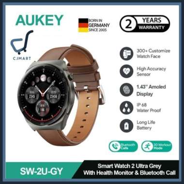 AUKEY SmartWatch 2 Ultra Amoled Display Waterproof BluetoothCall SW-2U Aukey Smart Watch SW2U IP68 1
