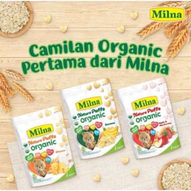 Biskuit milna/cemilan bayi/snack bayi apel jeruk