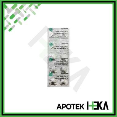 Zinc Sulfate 20 mg Mepro - Strip isi 10 Tablet
