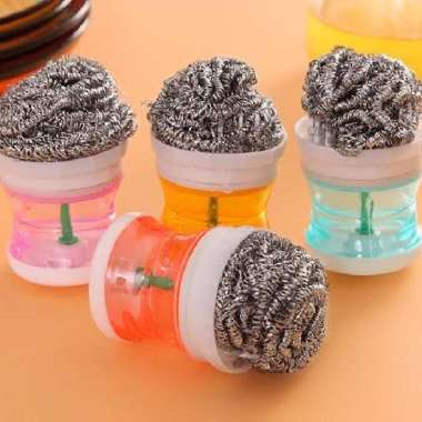 Hydraulic Washing Brush Pot Tapas Putar Tapas Cuci Piring Tapas Kawat
