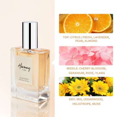 Parfum Wanita MINISO Perfume Harmony Series 30ml Pure (Orange)