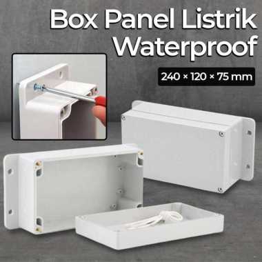 AIRLGEE Box Panel Listrik Duradus Junction Box Waterproof 240x120x75mm