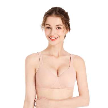 Bra Felancy Full Cover Wireless 073-2058C (Cup C) Black 42C