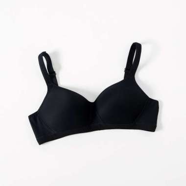 Bra Felancy Full Cover Wireless 073-2058C (Cup C) Black 38C