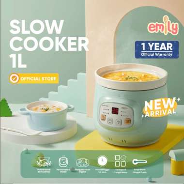 Emily Slow Cooker 1L Ceramic Esc-38007