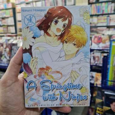 KOMIK A SPRINGTIME WITH NINJAS SET