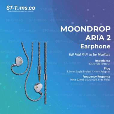 Moondrop Aria 2 / Aria II Ceramic Diaphragm Driver In Ear Monitor