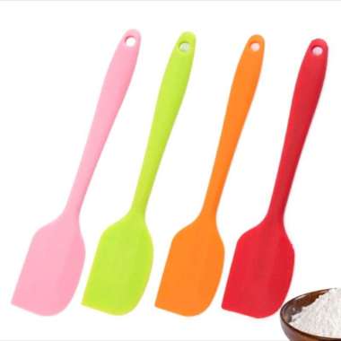 Spatula Masak Silikon Spatula LARGE Silikon Tahan Panas Spatula Masak Kecil 20 cm