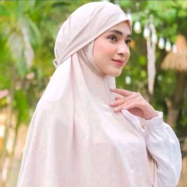 hijab bergo tali almahyra / non cadar non niqob almahyra dws dasty pink