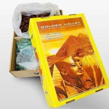 HasilSumberalaM Kurma Madu Mesir Golden Valley Egyptian Dates - 1kg 1 kg